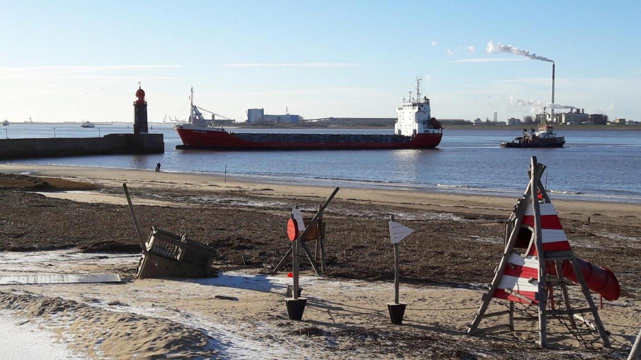 Ferienwohnung Breitschuhs Havenwelten Bremerhaven Luaran gambar